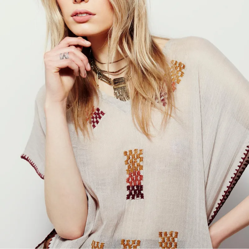 Canyonland Embroidered Kaftan