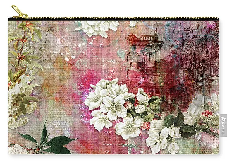 Cherry Blossom Will Bloom - Carry-All Pouch