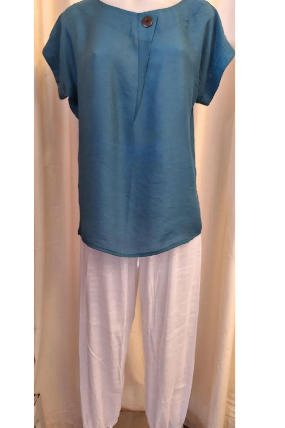 Colleen Top Teal