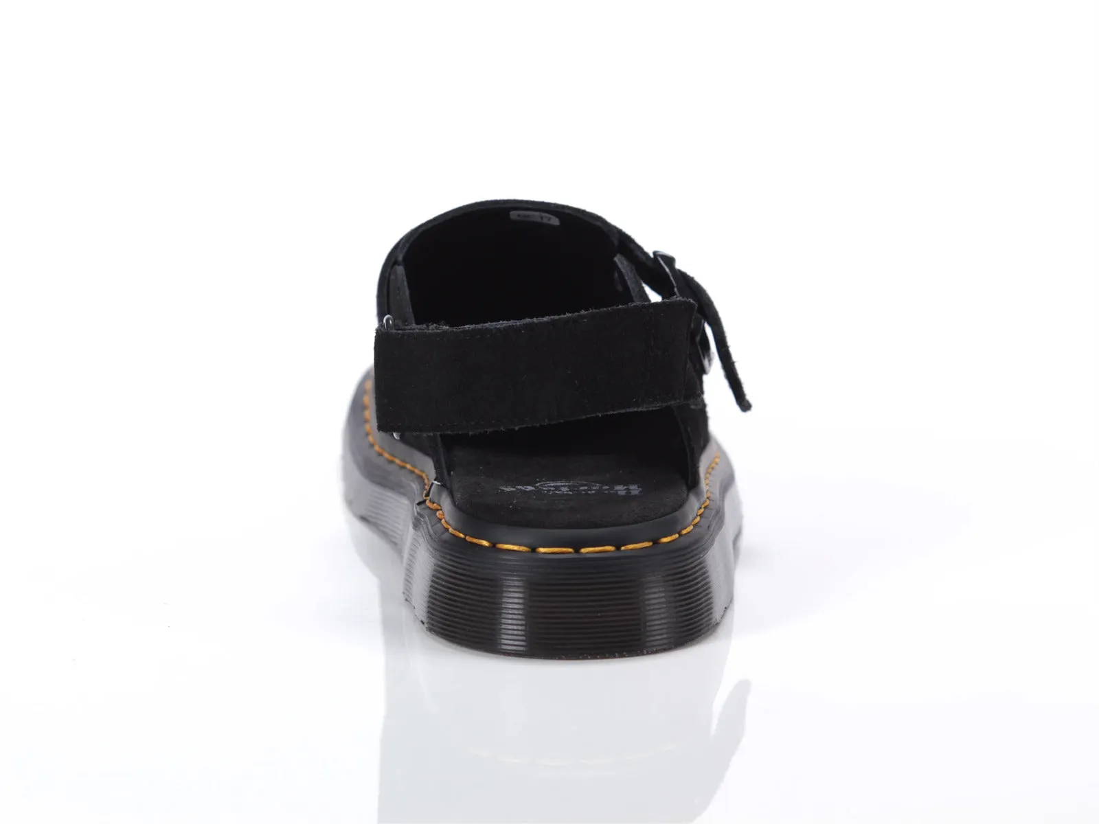 Dr. Martens Jorge II Sling Back Shoes Sandals Slip On in Black Suede