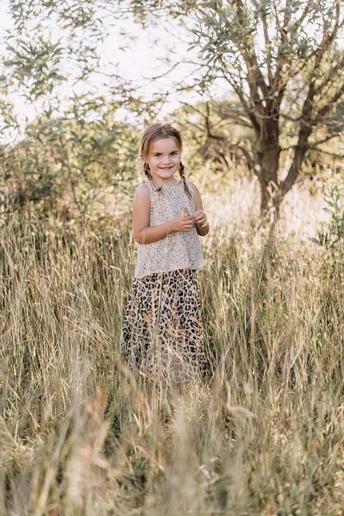 Flamenco Skirt - Leopard