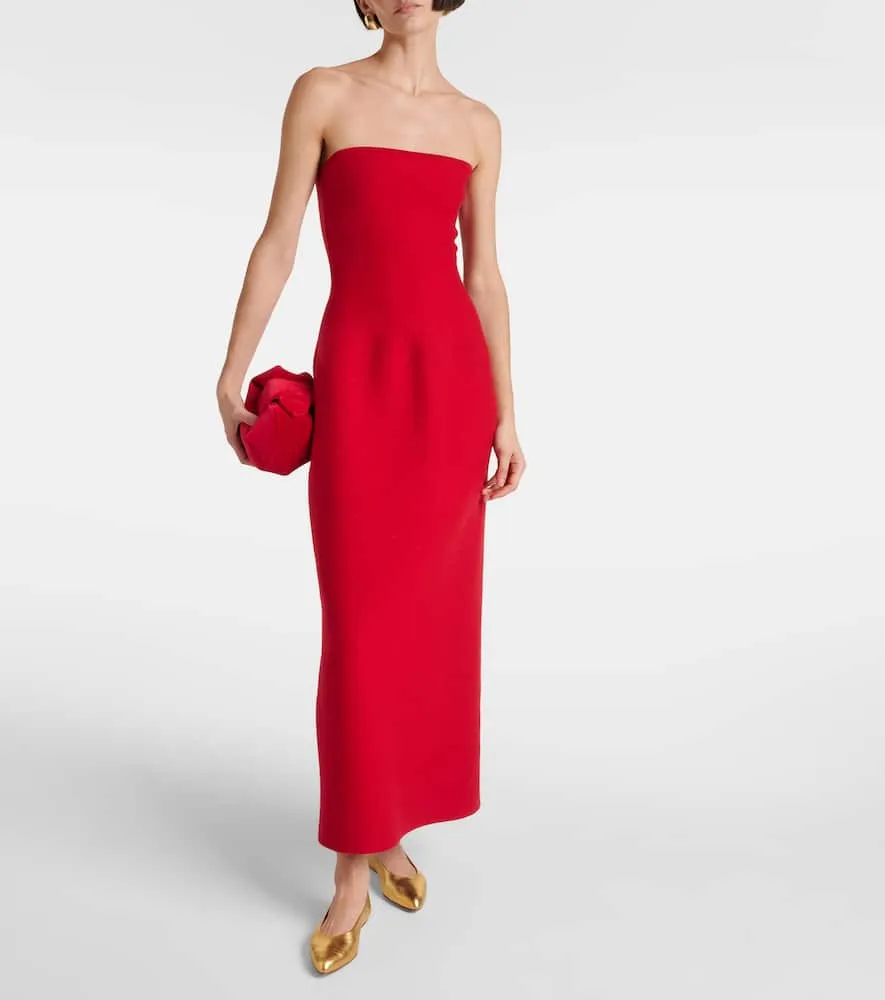 Gabriela Hearst Immanuel wool maxi dress