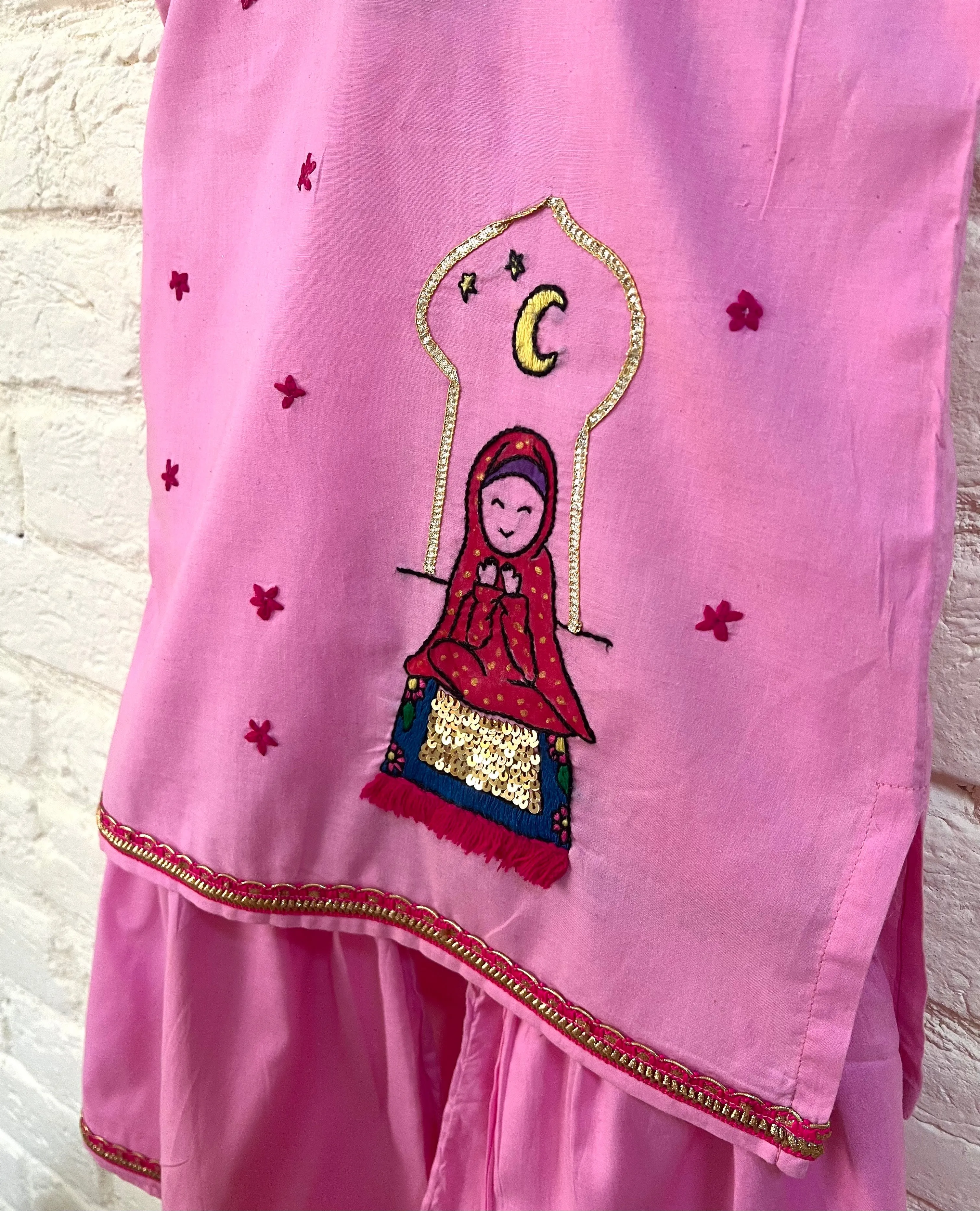 Girls Eid Gharara Set
