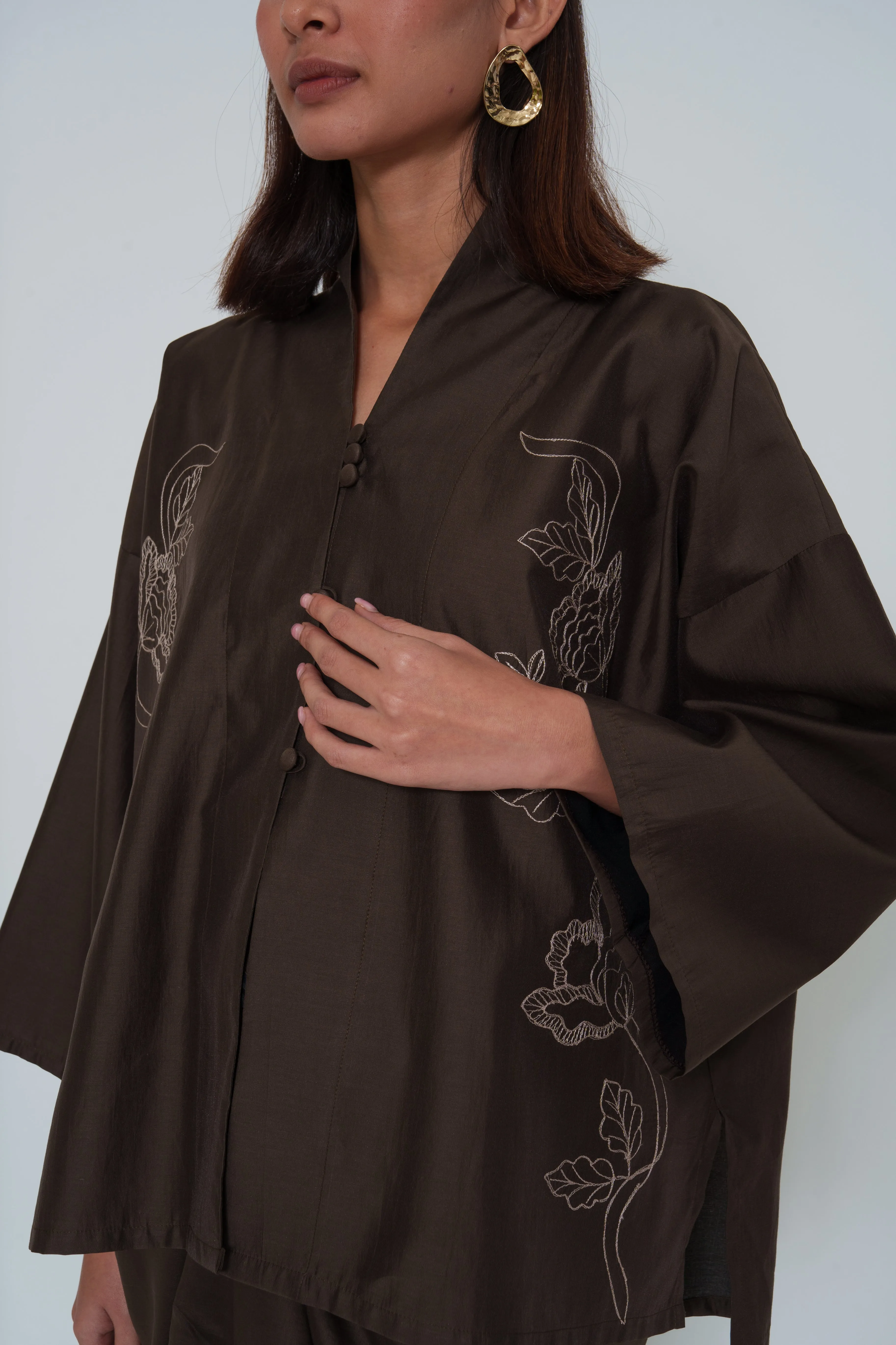 Kimono Kebaya SENJA  : ACT (TOP ONLY-BRW)