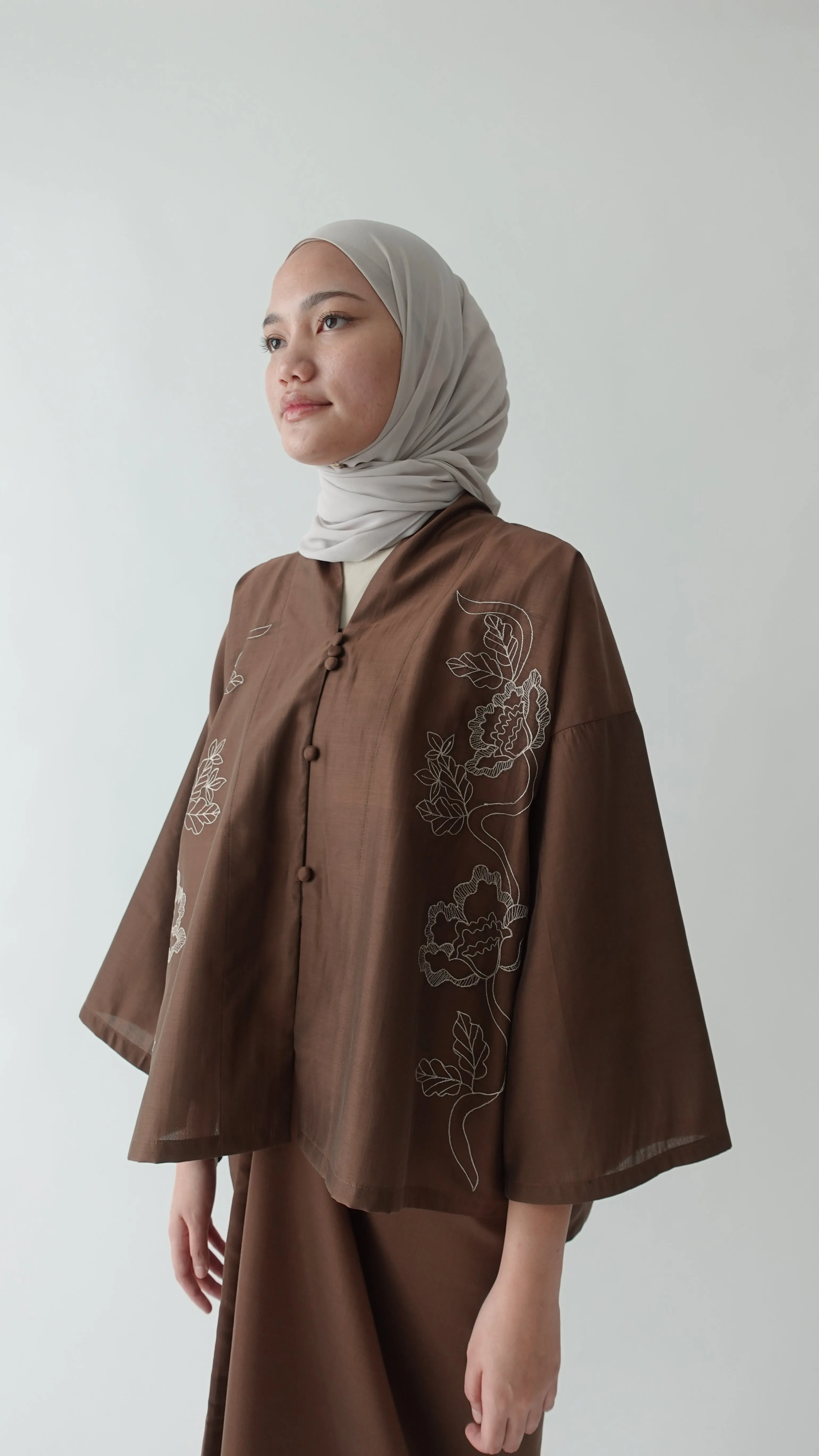 Kimono Kebaya SENJA  : ACT (TOP ONLY-BRW)