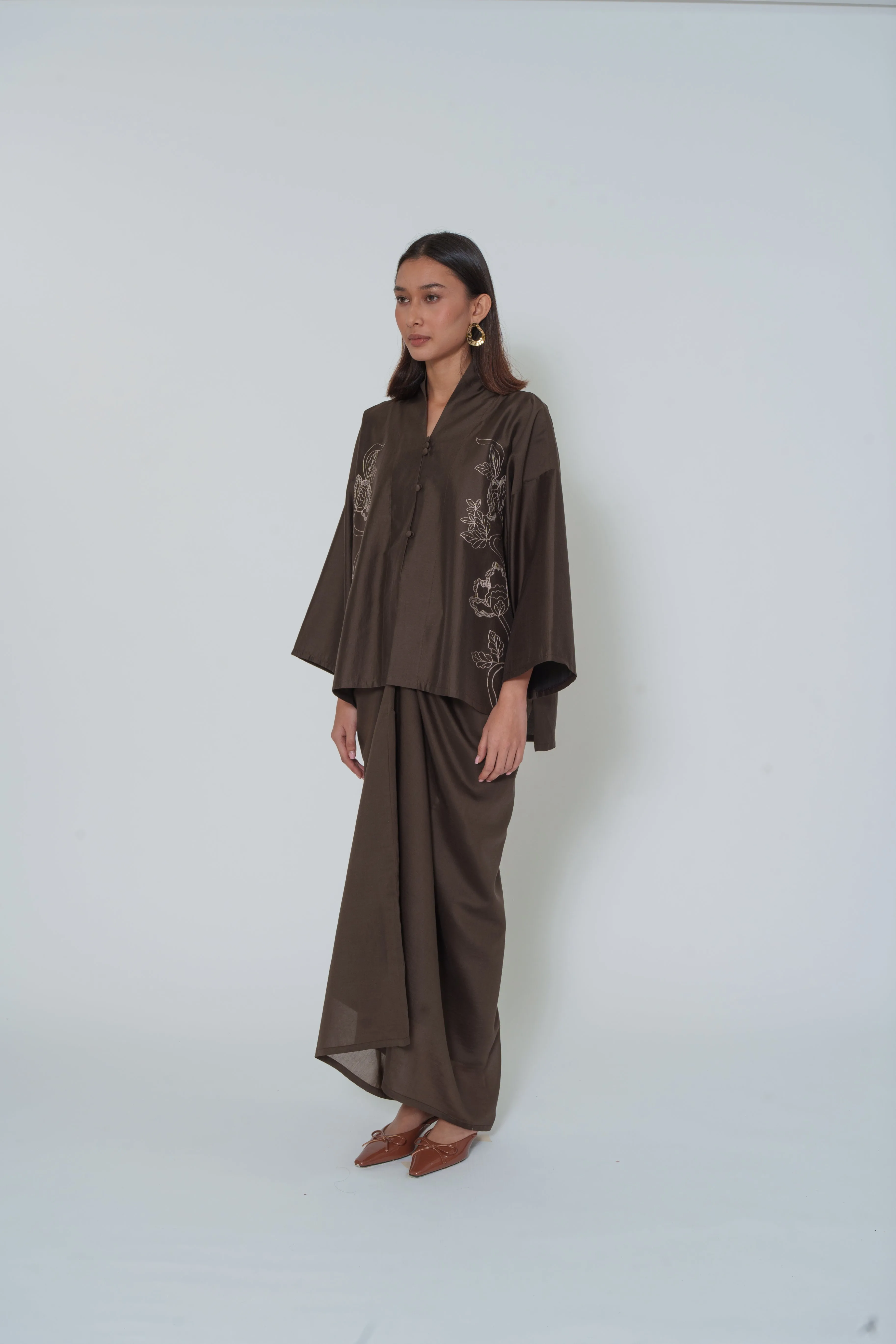 Kimono Kebaya SENJA  : ACT (TOP ONLY-BRW)