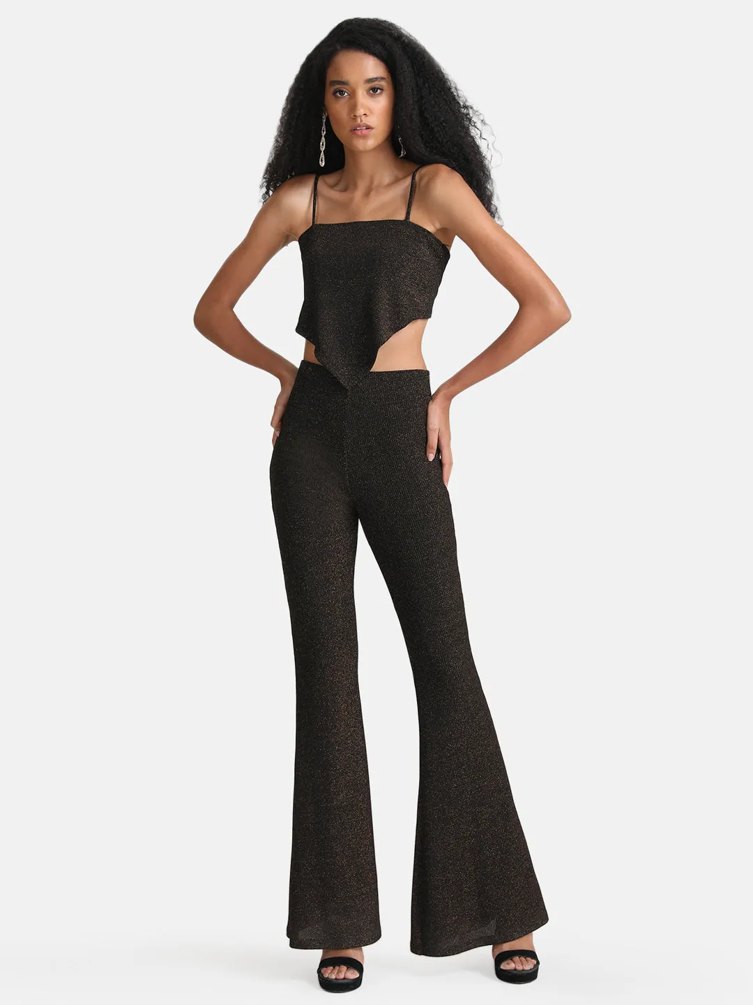 Knitted Flared Pants