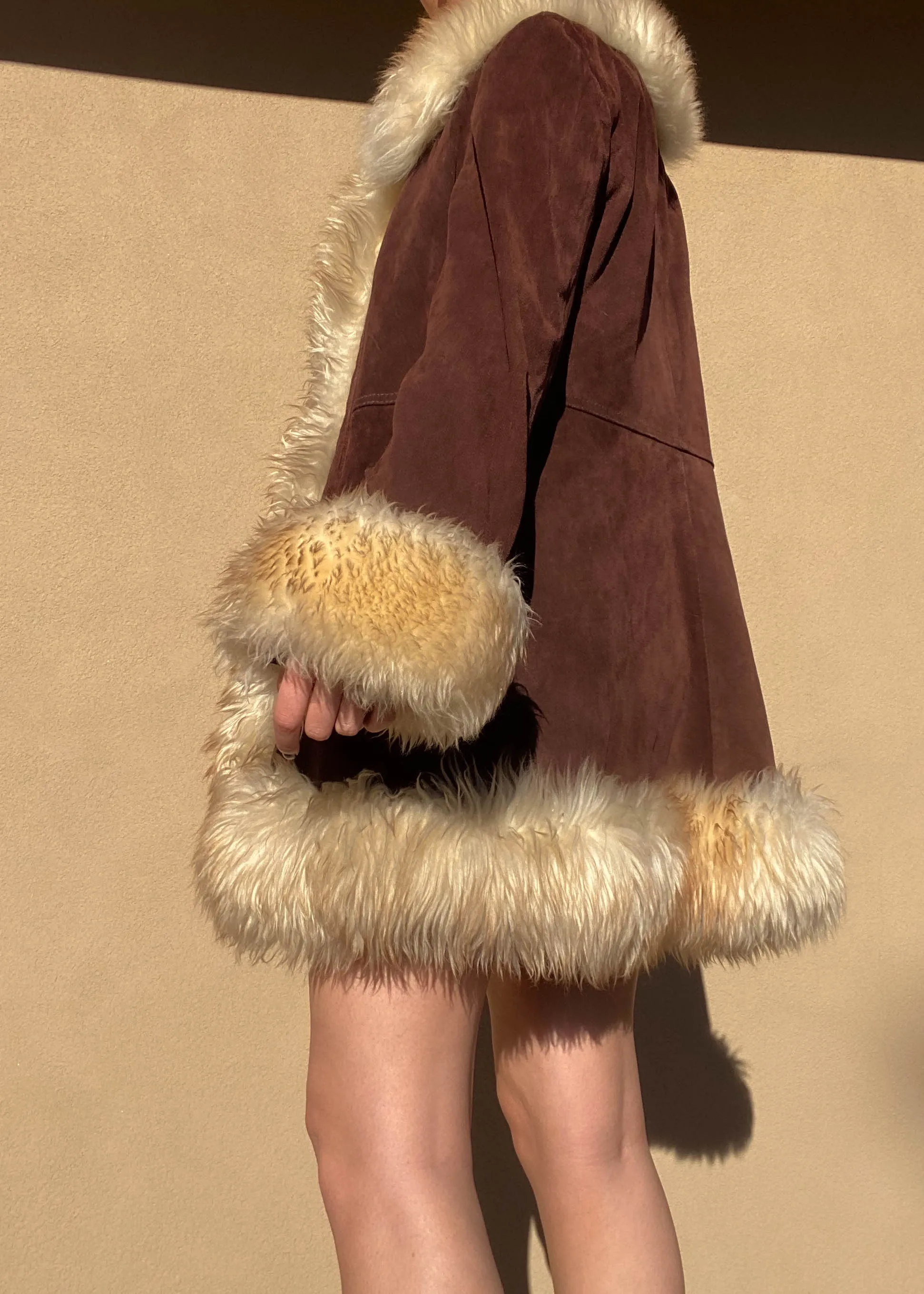 Penny Lane Fur Trim Jacket (M)