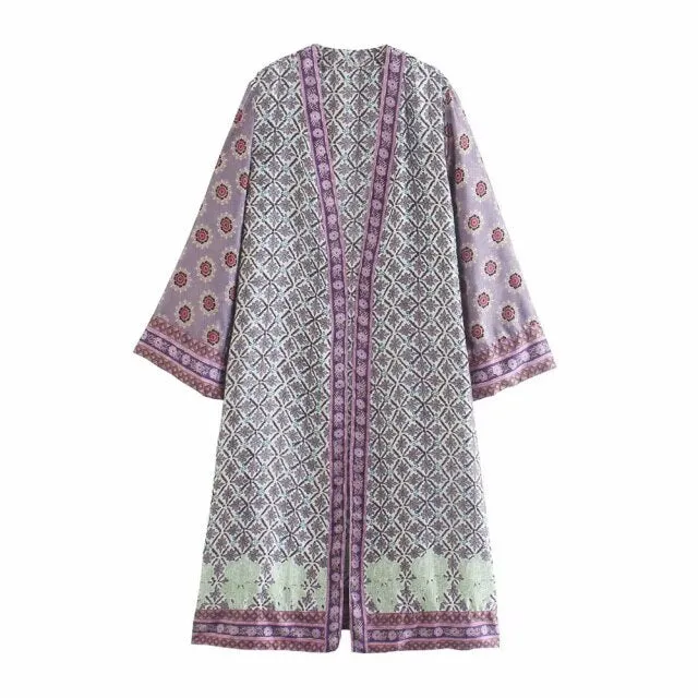 PRINTED KIMONO