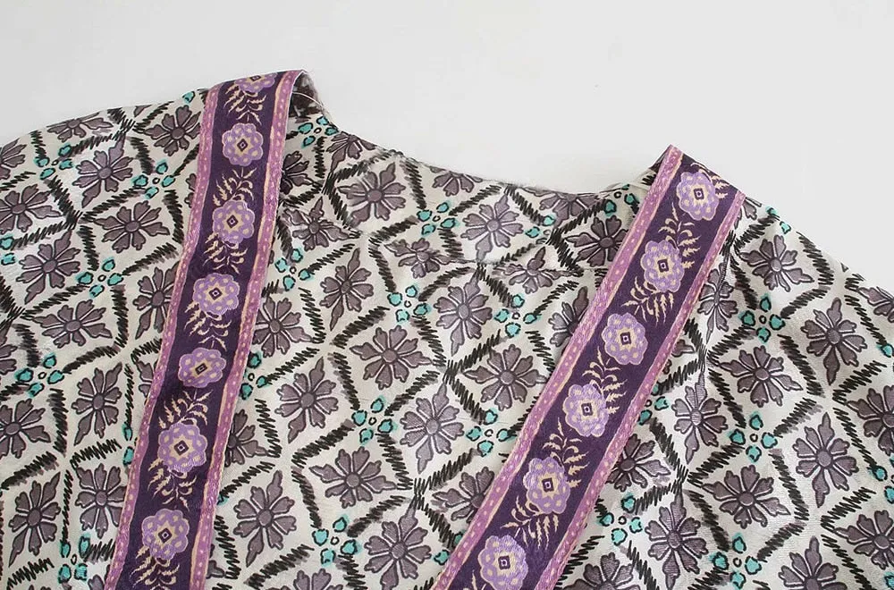 PRINTED KIMONO