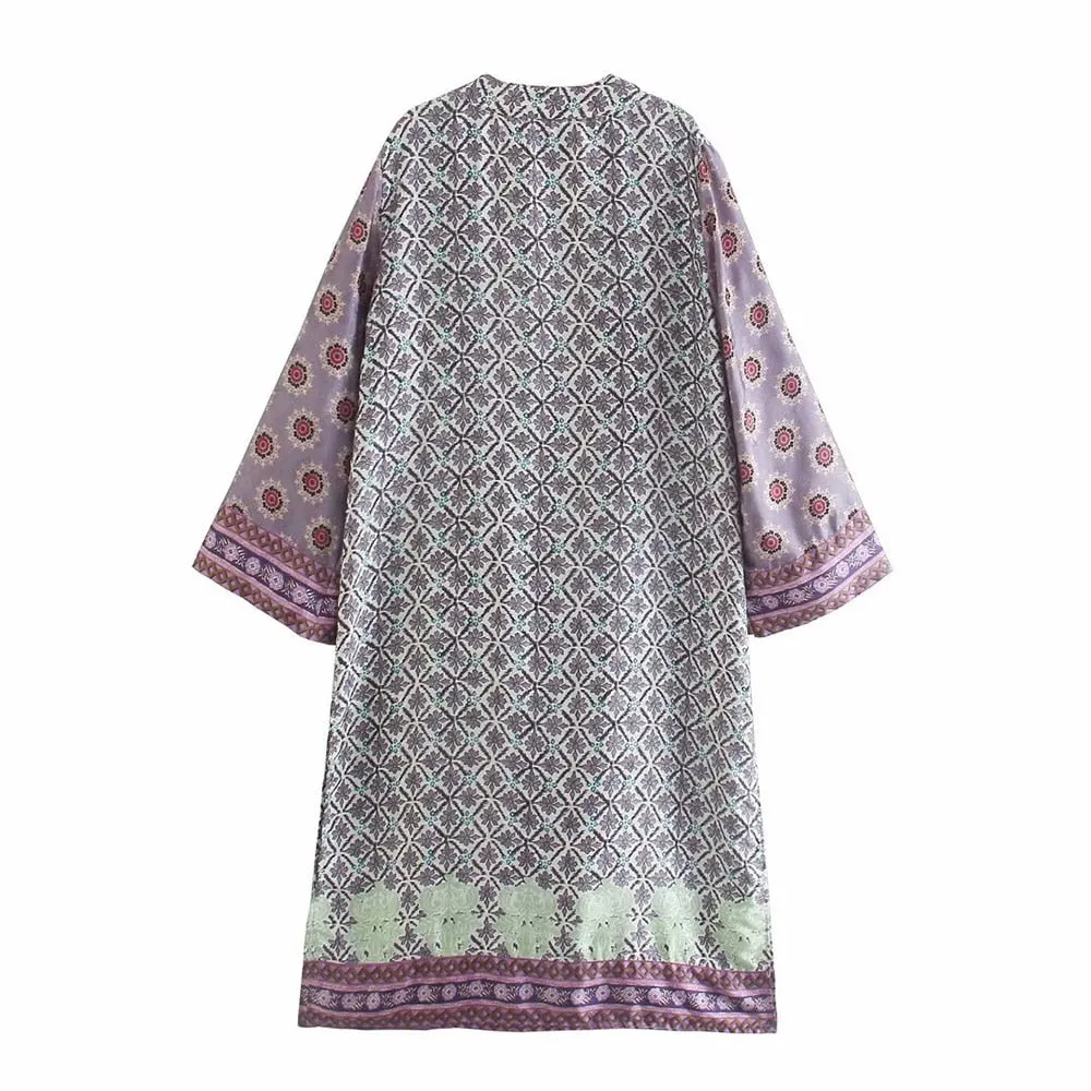 PRINTED KIMONO