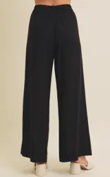 Relaxed Fit Black Pants