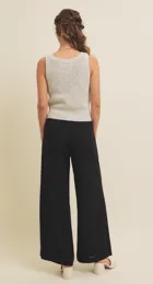 Relaxed Fit Black Pants