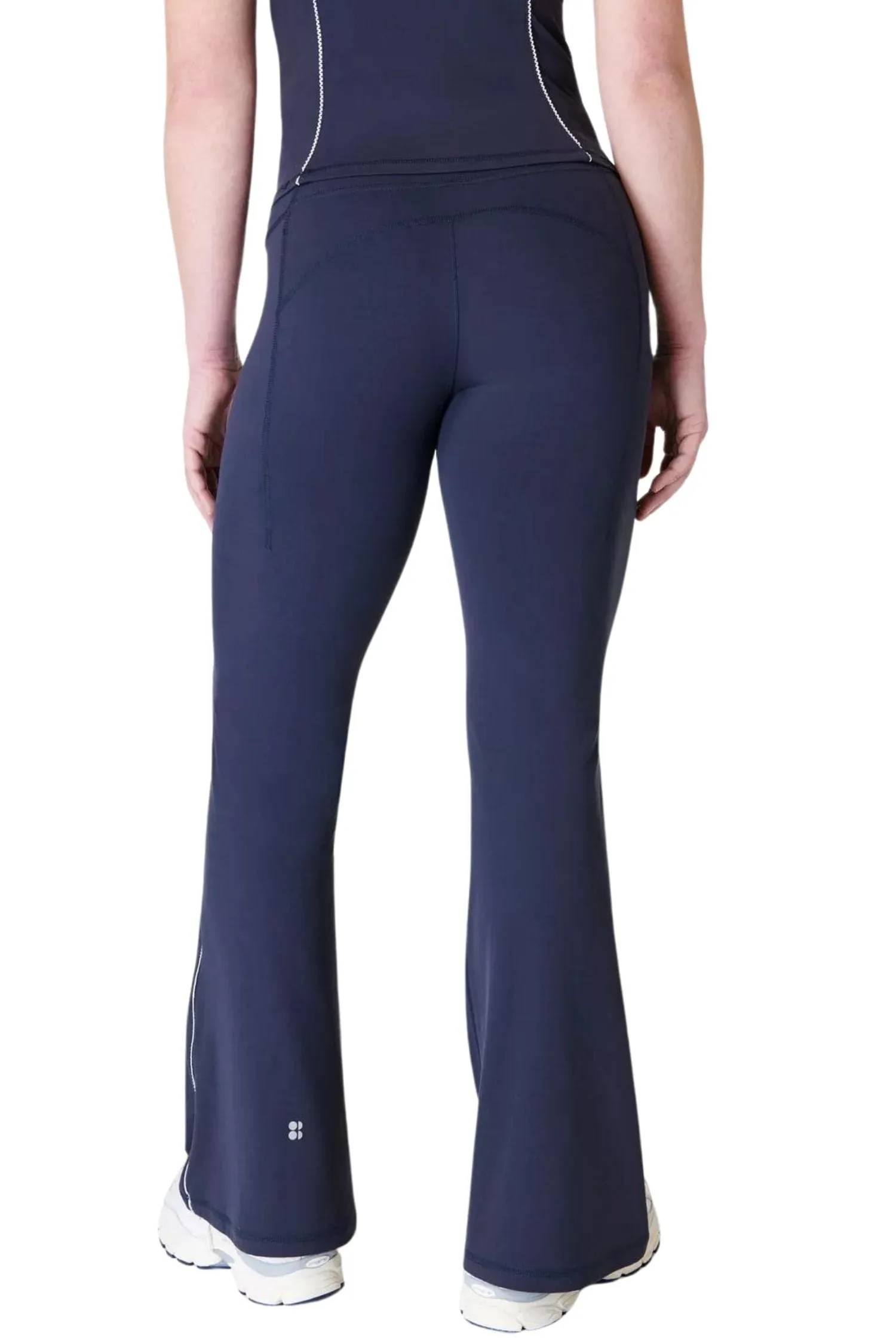 Soft Sculpt Picot Lace Flare Pants
