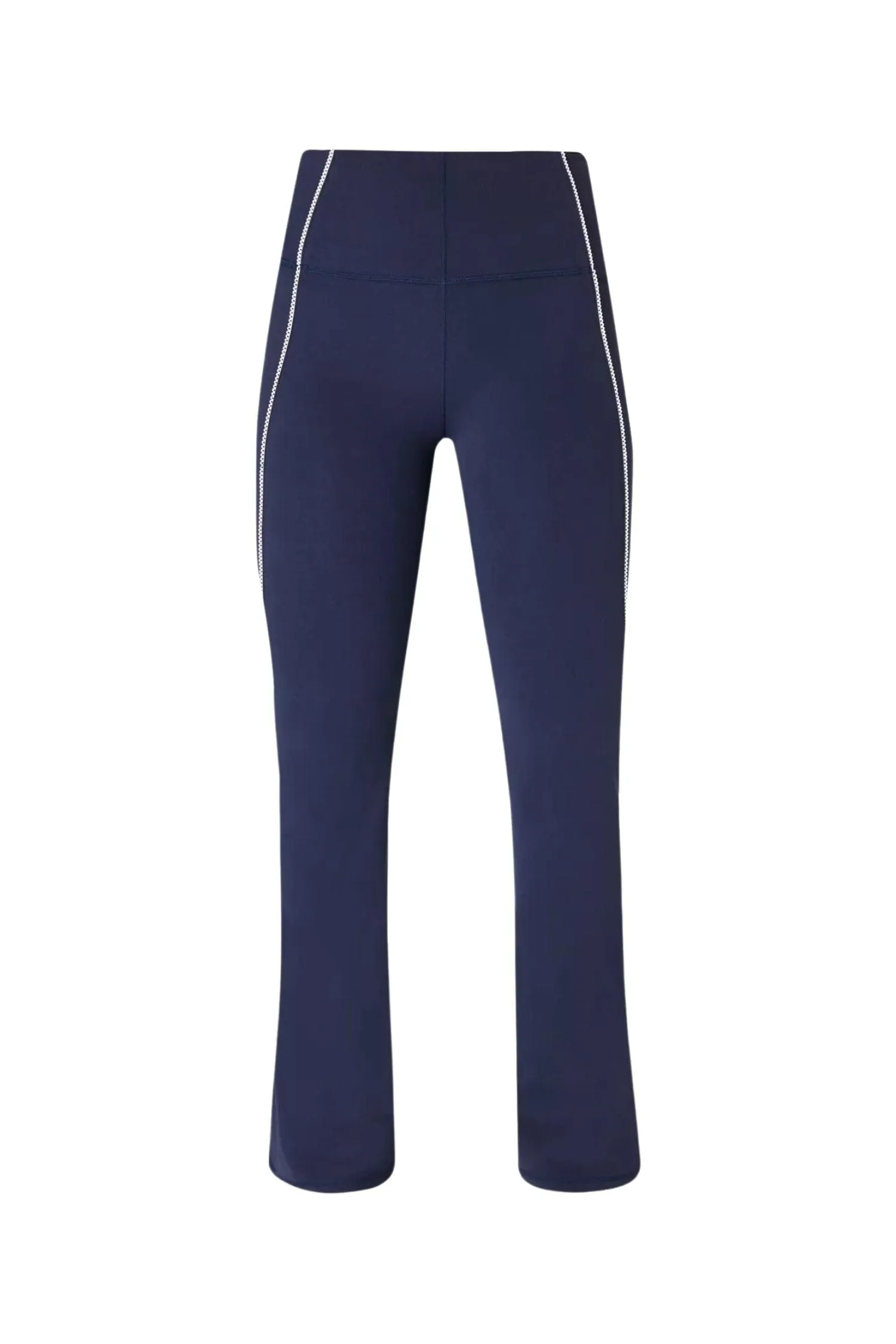 Soft Sculpt Picot Lace Flare Pants