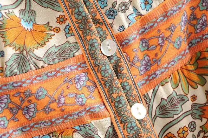 Sunflower Flare Kimono
