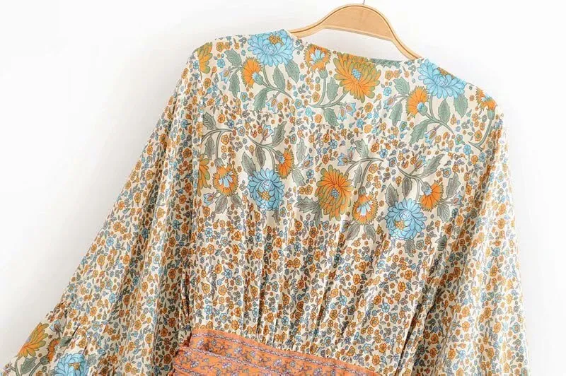 Sunflower Flare Kimono