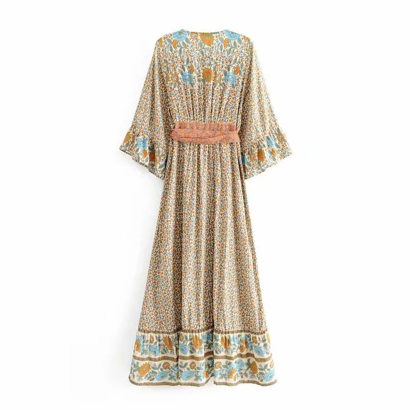Sunflower Flare Kimono