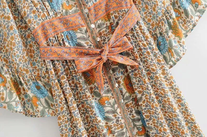 Sunflower Flare Kimono
