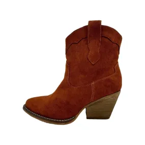 Women's Very G Deirdra Rust Ankle Bootie VGLB0456-209